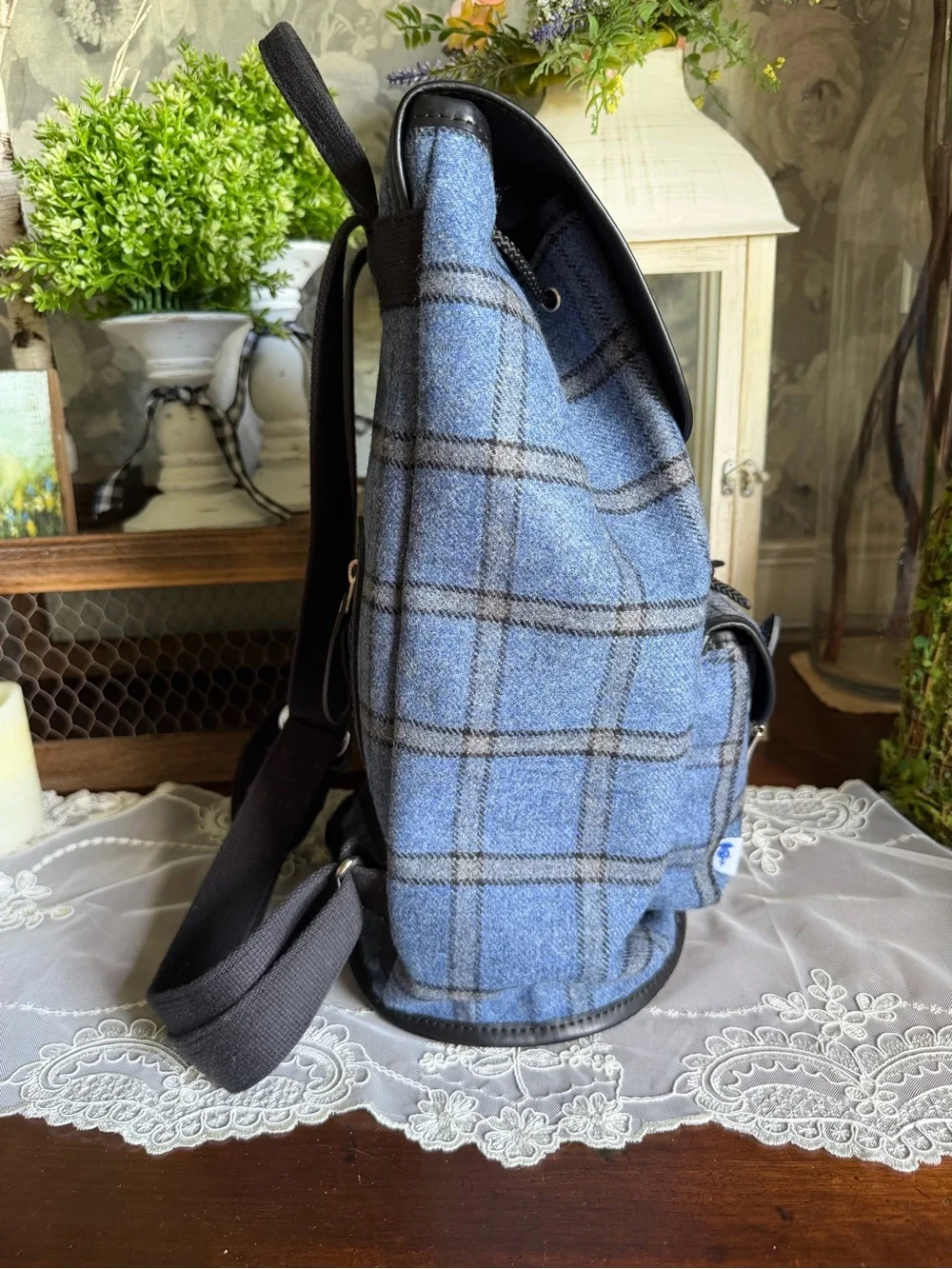 J&L Tweed classic blue